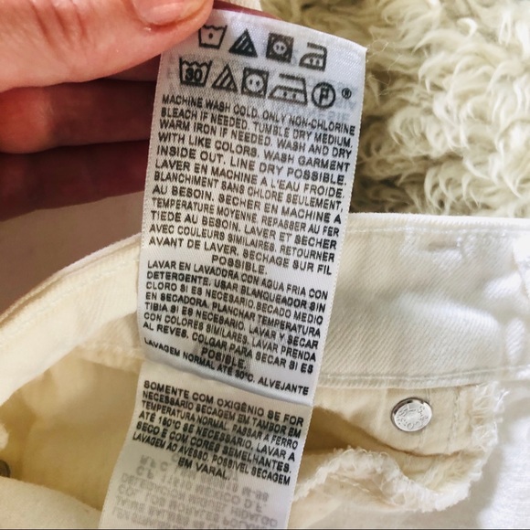 Levi’s Demi Curve White Skinny Jeans - Picture 9 of 11